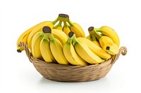 Fruit basket banana plant food.