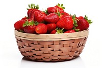 Fruit basket strawberry berries plant.
