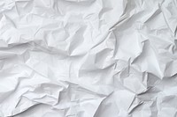 Recycled crumpled white paper backgrounds wrinkled textured.