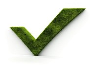 Check mark grass plant green. AI generated Image by rawpixel.