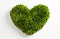 Heart plant leaf moss. AI generated Image by rawpixel.