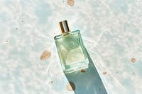 Purfume bottle perfume glass cosmetics. AI generated Image by rawpixel.