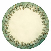 Cloves porcelain circle plate. AI generated Image by rawpixel.
