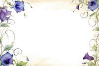 Morning glory backgrounds pattern flower. AI generated Image by rawpixel.