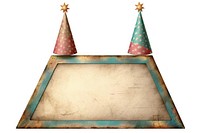Party hat paper frame old. AI generated Image by rawpixel.