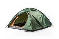 Camping tent outdoors white background recreation. AI generated Image by rawpixel.