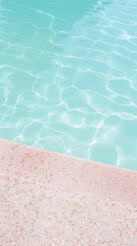  Summer pool outdoors nature beach. AI generated Image by rawpixel.