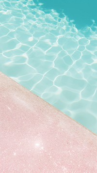  Summer pool outdoors nature backgrounds. AI generated Image by rawpixel.