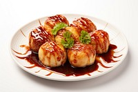 Tokoyaki Japanese Food food meal meat.