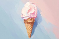 PNG Dessert cream food ice. AI generated Image by rawpixel.