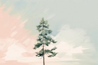 PNG Pine plant tree fir. AI generated Image by rawpixel.