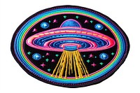 UFO clothing pattern sombrero. AI generated Image by rawpixel.