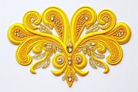 Sparkle embroidery jewelry pattern. AI generated Image by rawpixel.