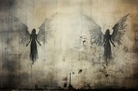 Angels painting art representation. AI generated Image by rawpixel.
