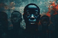 Black people portrait adult photography. AI generated Image by rawpixel.