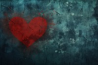 Heart backgrounds weathered darkness. AI generated Image by rawpixel.