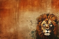 Lion backgrounds wildlife mammal. AI generated Image by rawpixel.