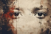 Racism portrait painting art. AI generated Image by rawpixel.