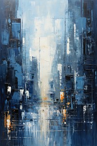 City painting backgrounds art. AI generated Image by rawpixel.