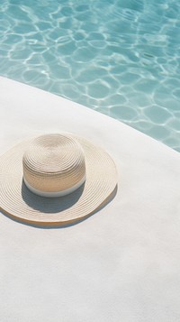  Summer water sea hat. AI generated Image by rawpixel.