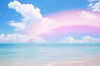 Ocean sky backgrounds landscape. AI generated Image by rawpixel.