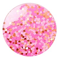 Circle glitter confetti shape. AI generated Image by rawpixel.