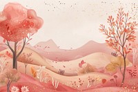 Autumn forest backgrounds outdoors painting.