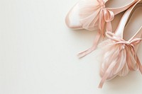 Ballet shoes footwear white celebration.