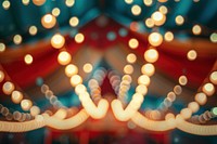 Extreme close up of circus backgrounds lighting spirituality.