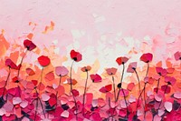 Field of rose art backgrounds abstract.