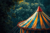 Photo of circus outdoors tent recreation.