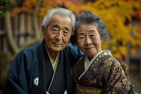 Photo of Japanese couple adult happy men.