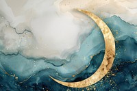 Watercolor background moon of Eid Mubarak backgrounds astronomy outdoors.