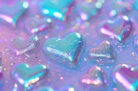 Heart texture glitter backgrounds turquoise.