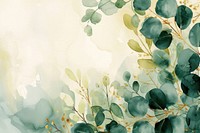 Eucalyptus watercolor background green backgrounds painting.