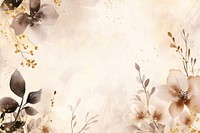 Flowers watercolor background backgrounds pattern plant.