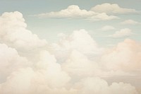 Illustration of cloud heaven backgrounds nature sky.