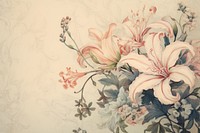 Illustration of flower painting art backgrounds.
