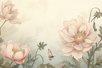 Illustration of flowers backgrounds painting pattern.