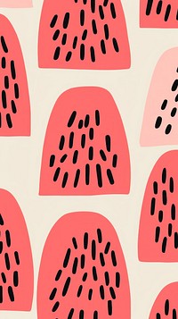 Stroke painting of watermelon wallpaper pattern line backgrounds.