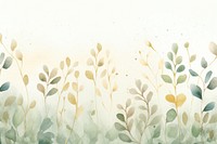 Little green plant watercolor background backgrounds painting pattern.