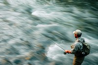 Fishing recreation outdoors adult.