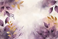Plant watercolor background purple backgrounds painting.