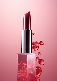 Lipstick cosmetics perfection freshness.