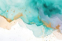 Summer beach watercolor background turquoise backgrounds painting.