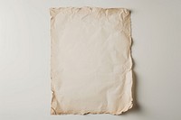 Old paper  simplicity white background crumpled.