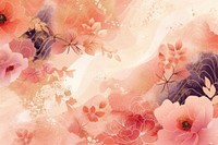 Chinese pattern backgrounds flower plant.