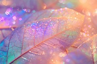 Holographic leaf texture background glitter backgrounds purple.
