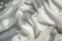 Fabric  white silk backgrounds.