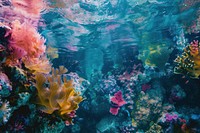 Coral underwater sea outdoors.